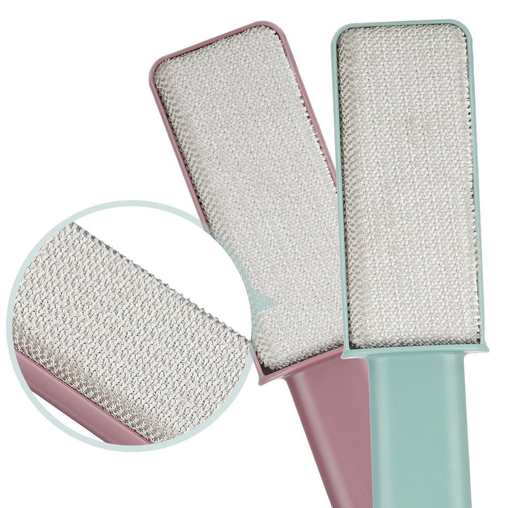 

Portable Pet Hair Remover Manual Lint Remover Brush Double Sided Pet Dog Cat Hair Cleaning Brush for Clothes Furniture Brushes