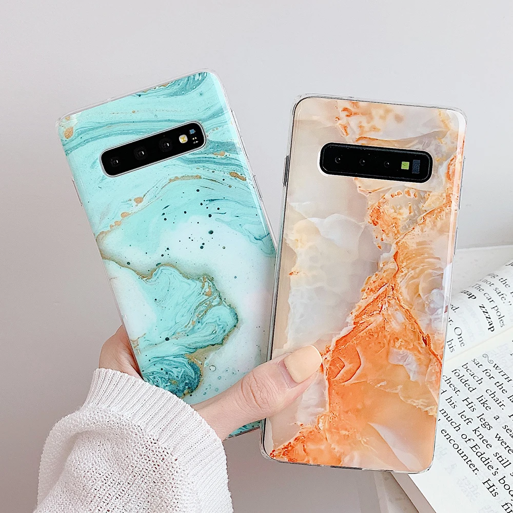 Чехол-накладка LOVECOM для Samsung A51 A50 Note 10 Pro S8 S9 S10 Plus мягкий чехол с полным покрытием