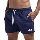 JM бренд, Мужская одежда для плавания, Шорты для плавания, шорты для пляжа, Шорты для плавания, штаны для плавания, мужские спортивные шорты для бега