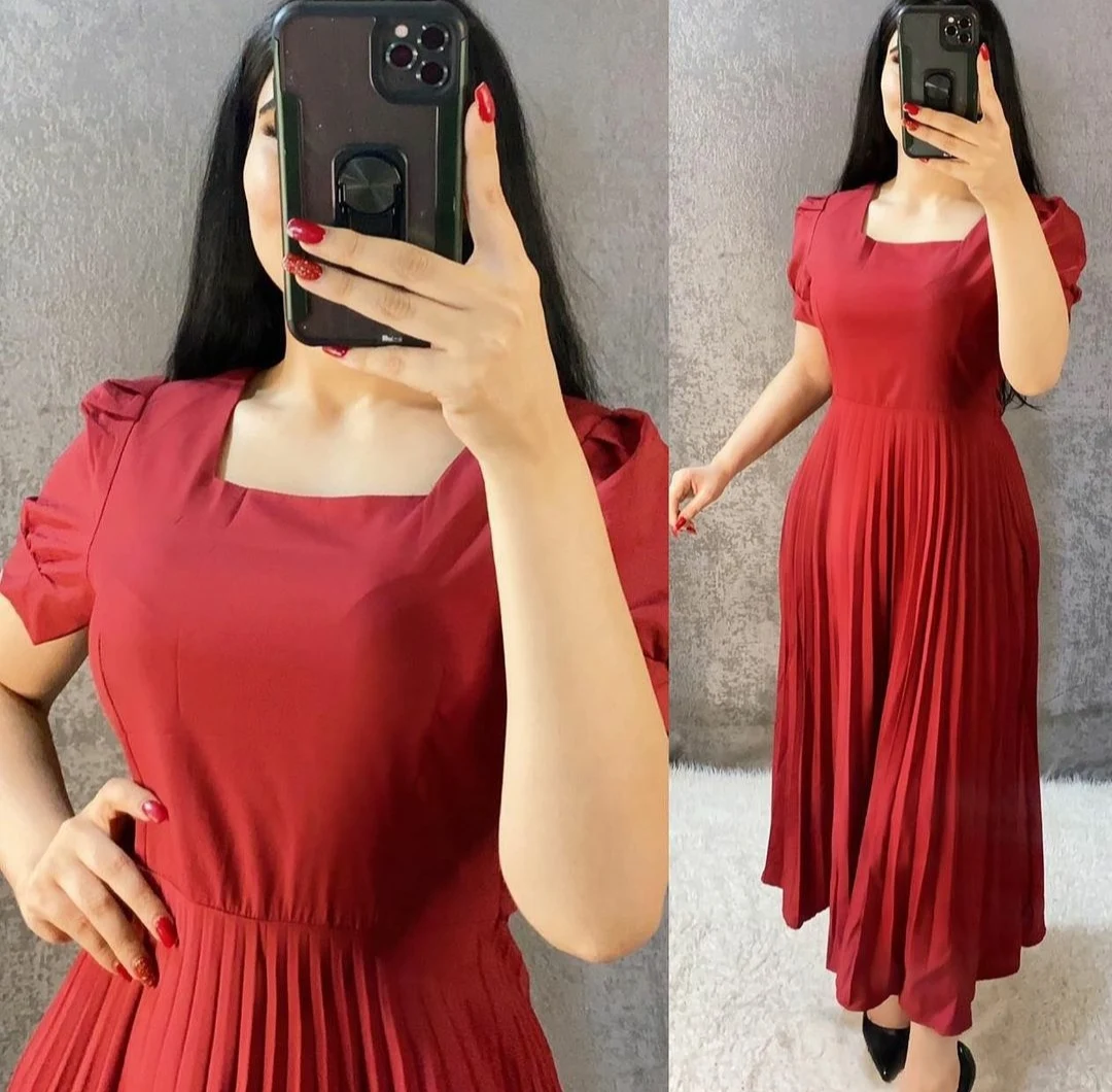 

Винтажное длинное красное шифоновое вечернее платье со складками, а-силуэт, бальное платье для выпускного вечера, вечернее платье до щиколотки, вечернее платье