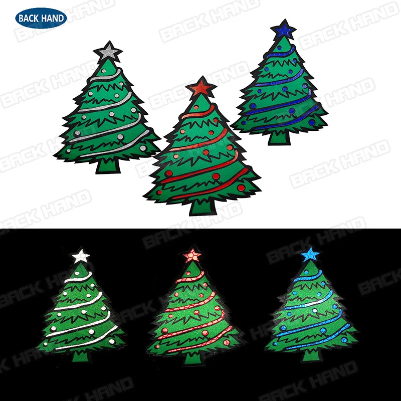 Светоотражающая нашивка на рождественскую елку инфракрасные нашивки с