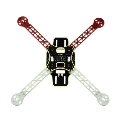 F450 рамка Комплект FPV рама мультикоптера квадрокоптера с шасси+ рычаг+ доска RC Дрон аксессуары DIY комбо - Цвет: red white frame