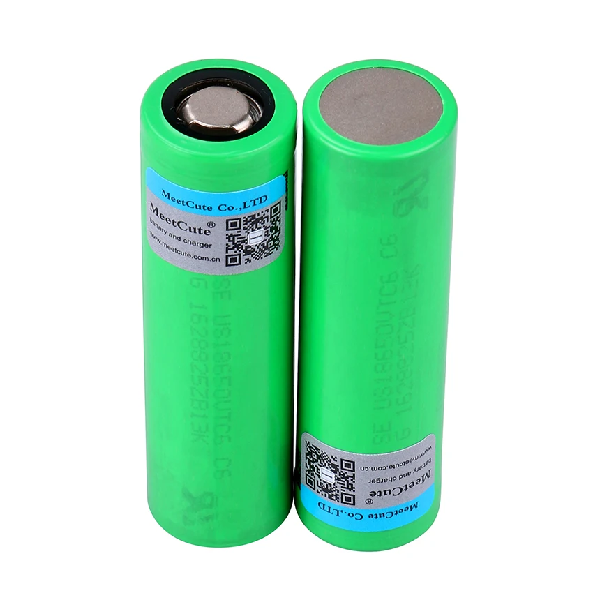 Meetcute 18650 Батарея 3,7 V 3000mAh литий-ионная аккумуляторная батарея для sony US18650 VTC6 электронные сигареты Игрушки Инструменты flashligh
