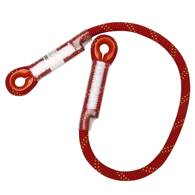 

60 см скалолазание строп веревка 10,5 мм пружинный вшитый глаз вшитый шнур петля для улицы Альпинизм Arborist спасение