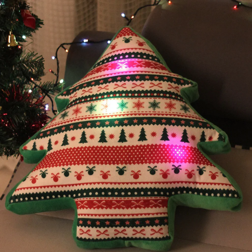 45 см 3D светильник светодиодный поет рождественскую песнь красочные светящиеся