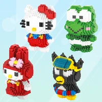 hc magic blocks cartoon frog auction figures anime penguin model toys for girls gifts melody doll children christmas present
