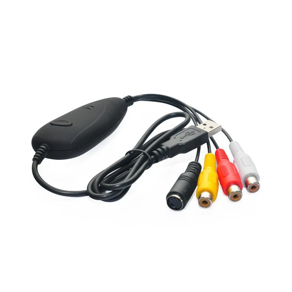 USB 2 0 аудио и видеозаписывающее устройство захват преобразователь аналоговая