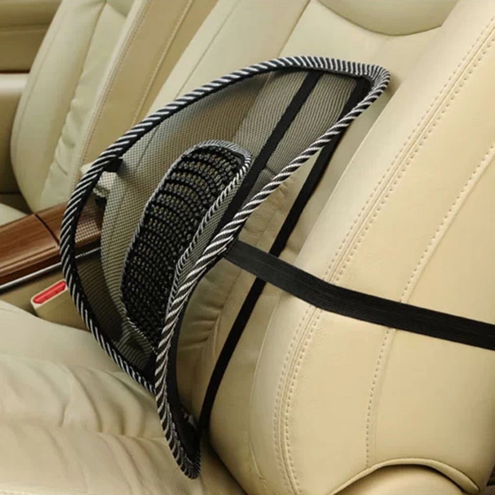 Поддержка спины стула массажная подушка сетчатый рельефный поясничный бандаж