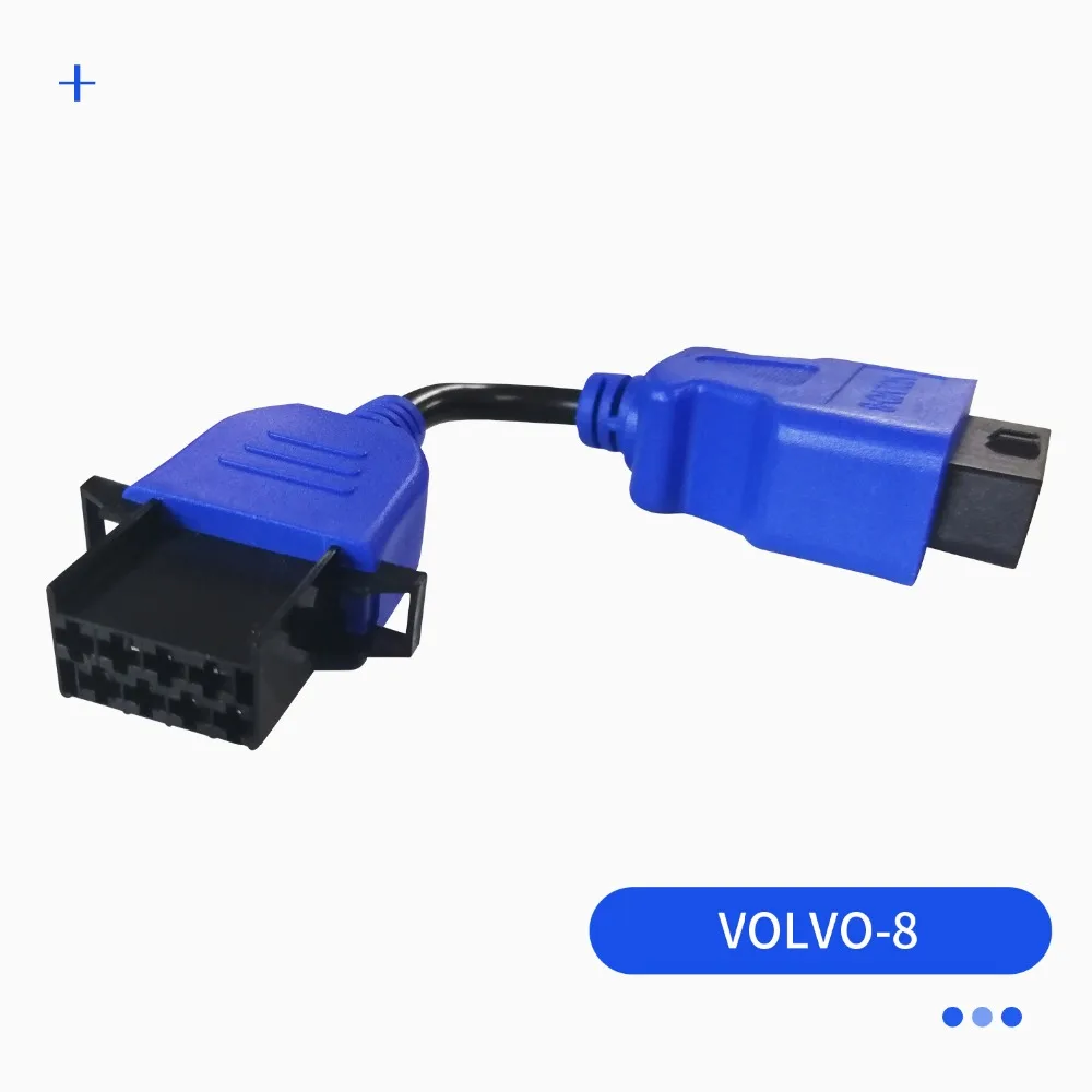 Полный набор кабелей для грузовиков Pro OBD2 OBDII Автомобильный Кабель для грузовиков диагностический инструмент соединительный кабель 10 шт. кабели для грузовиков