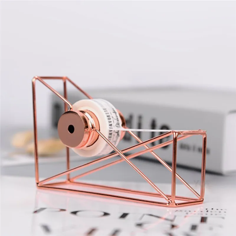 Простой из кованого железа ленточный станок для резки розовое золото лента