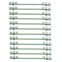 adjustable 24pcs gardening pillar tomato arms cage holder extendable grid connector plastic accessories for plant pile reusable