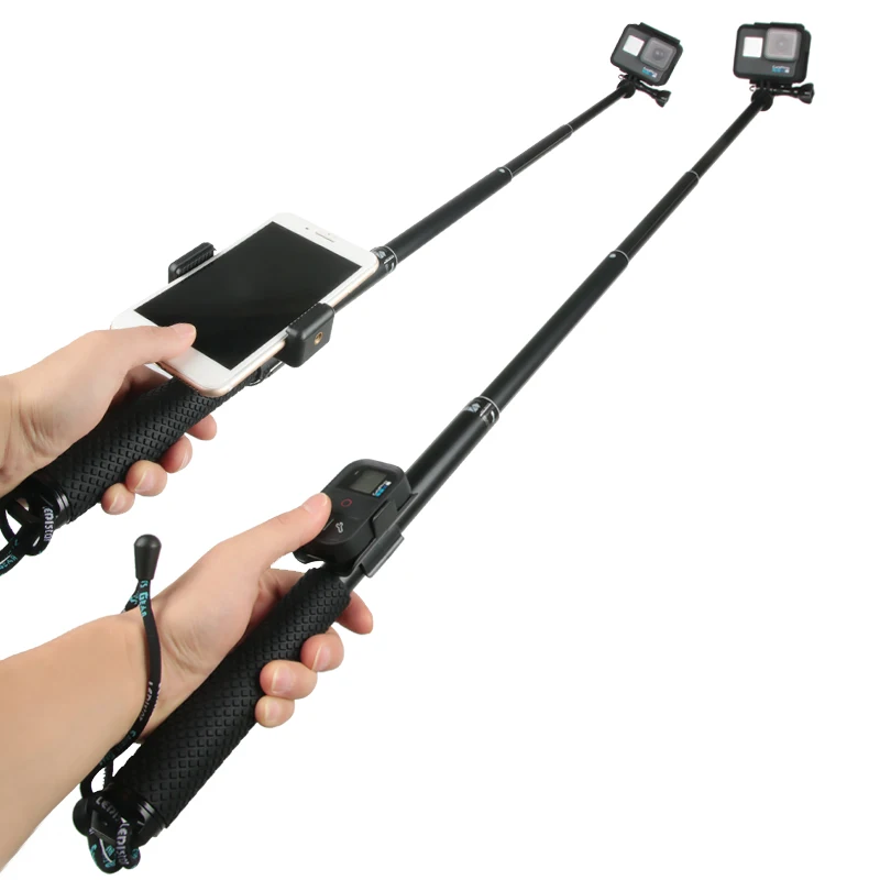 

Selfie Stick Extendable Handheld Monopod for GoPro Hero 10 9 8 7 6 5 GoPro Max Osmo Action Insta360