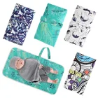 Водонепроницаемый пеленальный коврик для новорожденных, многофункциональные портативные пеленки для путешествий, складывающиеся пеленки, сумка для ухода за ребенком