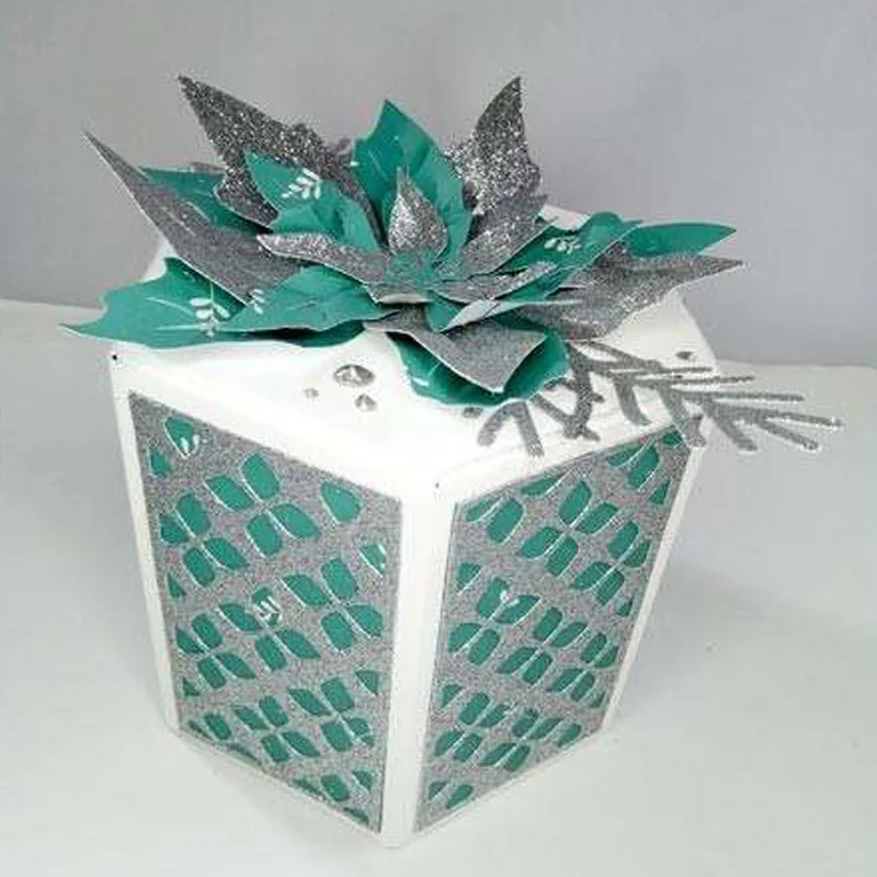 Великолепная коробка сюрпризов металлические пресс-формы Волшебные 3 коробки