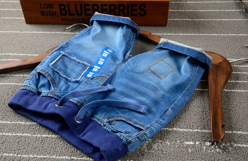 Летние шорты для маленьких мальчиков детские мягкие хлопковые джинсовые брюки