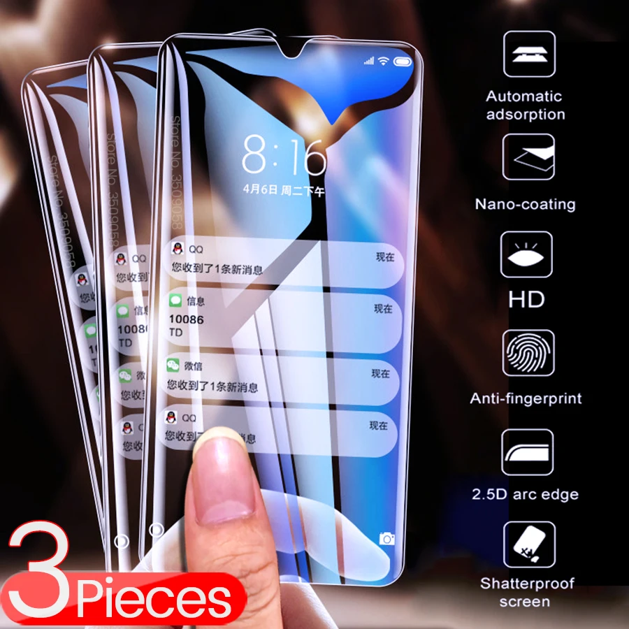 Защитное стекло mi 9t pro с полным покрытием экрана для xiaomi xiomi xaomi xiami 8 9 10 lite a2 light se a3 a1