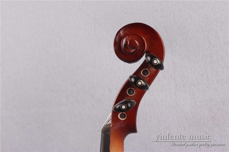 6 струн 4/4 электрическая скрипка бесшумный звукосниматель тонкий тон части