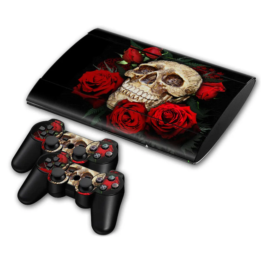 Для PS3 супер тонкий 4000 кожа наклейки ПВХ для консоли Бесплатная