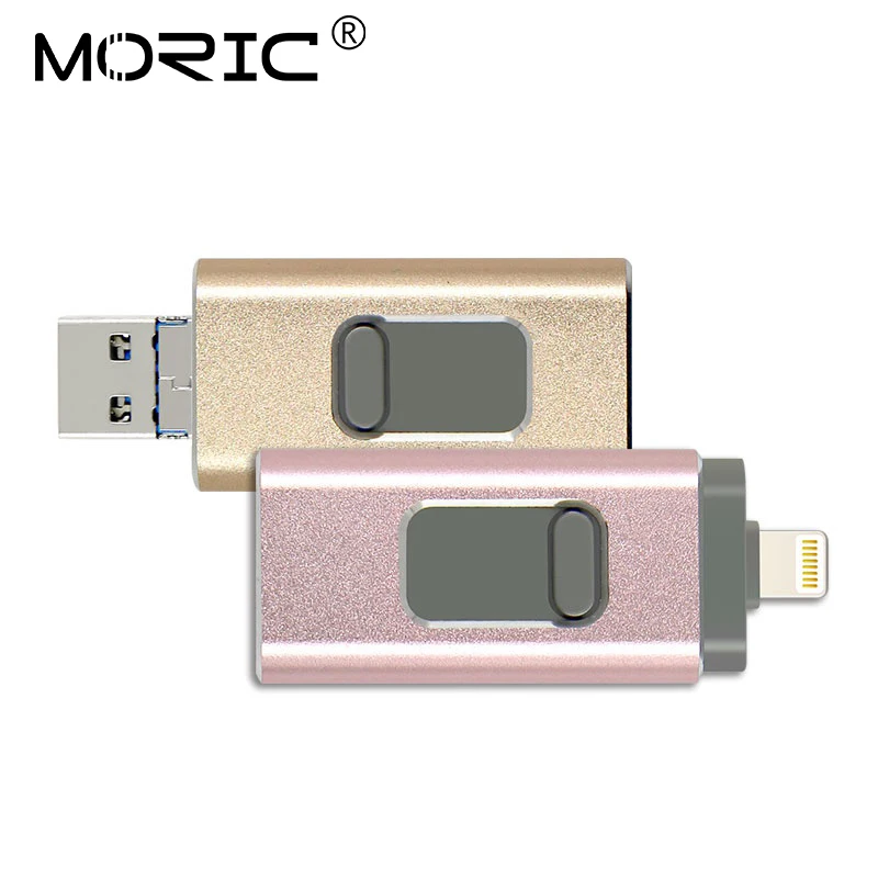 Usb -  iOS/Android  usb-  iPhone 6 6S 6P 7 7S 7P 8P X XS XR 64G 128G 256G Otg - usb 3, 0