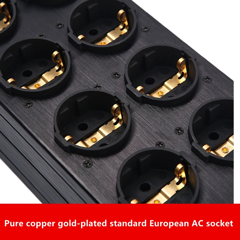 

Level 2 EMI filter circuit AC EU socket Audio Purifier filter outlet 15A European power socket for HIFI Audio-visual equipment