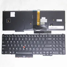 100%New Original US for Lenovo Thinkpad P50 P51 P70  FRU 00PA288 00AP370 01HW200 English Laptop Keyboard With Backlit