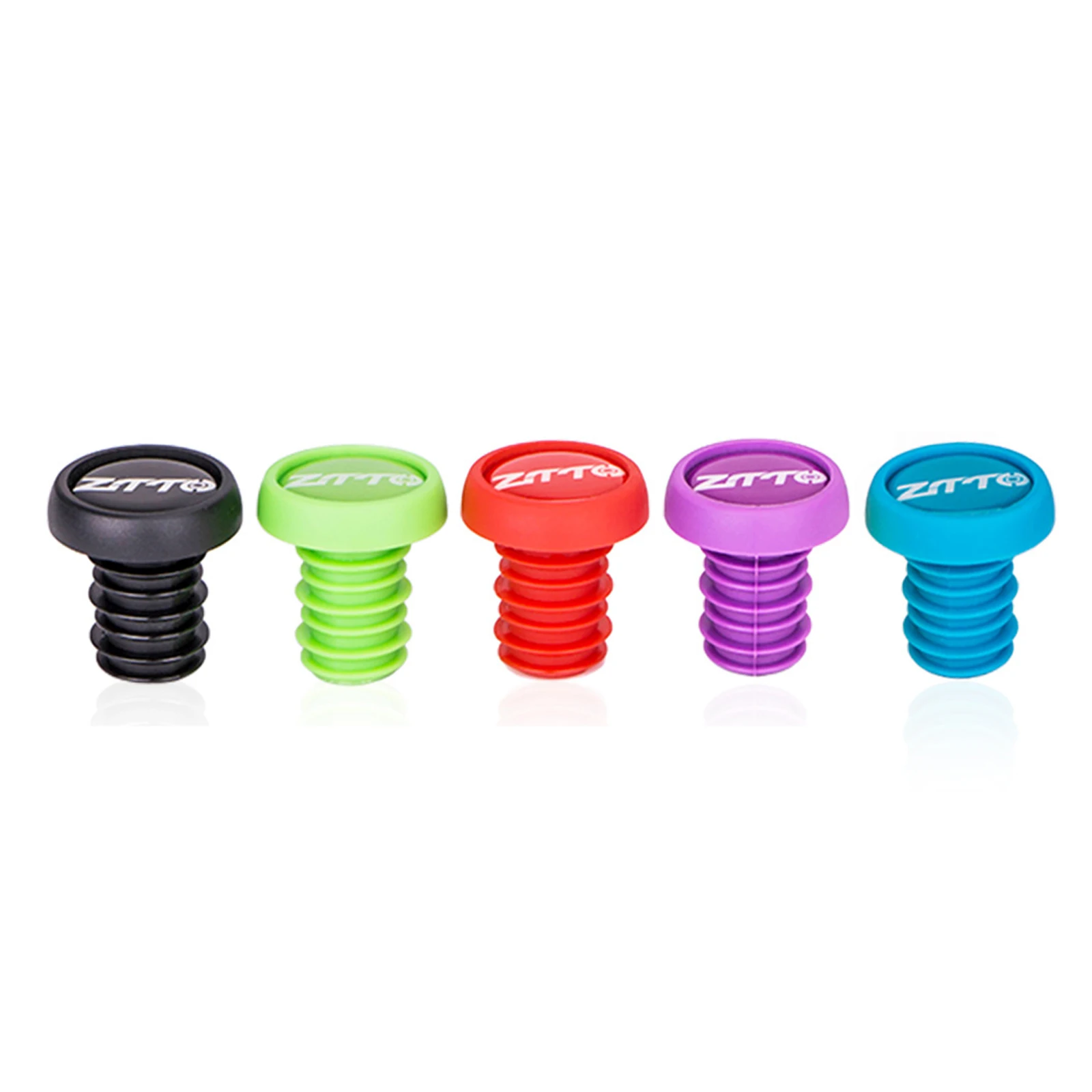 

2Pcs Bike Lightweight Bar End Plugs Aluminum Road Bicycle Grip Anti-slip Firm Handlebar Caps Accessory MTB Bike Bar End Plugs