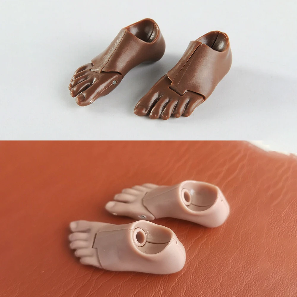 

1/6 весы ПВХ Съемный стопы подходит 12 "Темный/светильник кожи бесшовные средства ухода за кожей в наличии