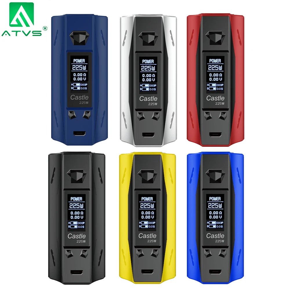 Оригинальный бокс мод для квадроциклов с замком 225 Вт электронная сигарета TC Bypass