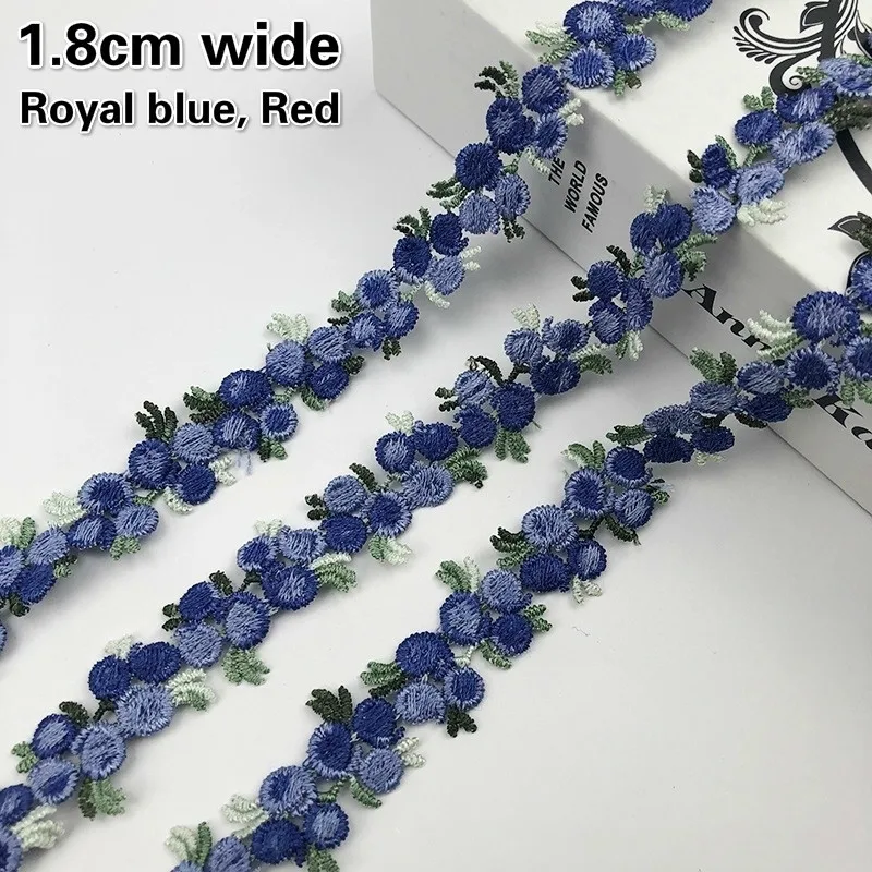 

Fine Water-soluble Embroidery Lace Flower Ribbon DIY Ladies Children's Clothes Accessories Hat Bag Shoes Bra Trim Decoration