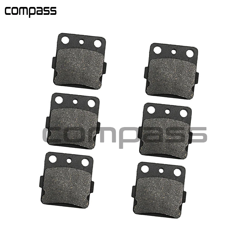 

Передние и задние тормозные колодки мотоцикла для YAMAHA YFM350 Raptor 2004-2013 660 R 2001-2005