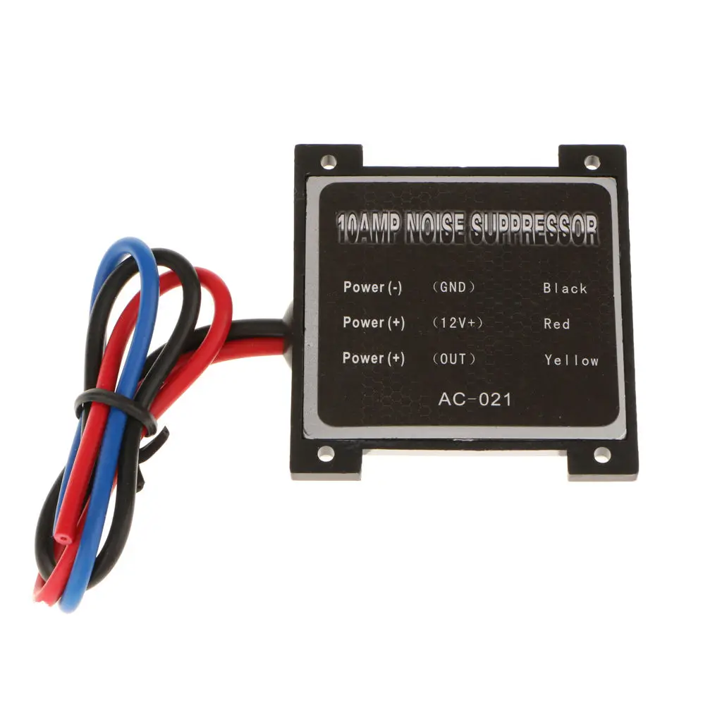 

Noise Suppressor Stereo Filter 10 Amp 12V Car Audio Radio And Amplifier