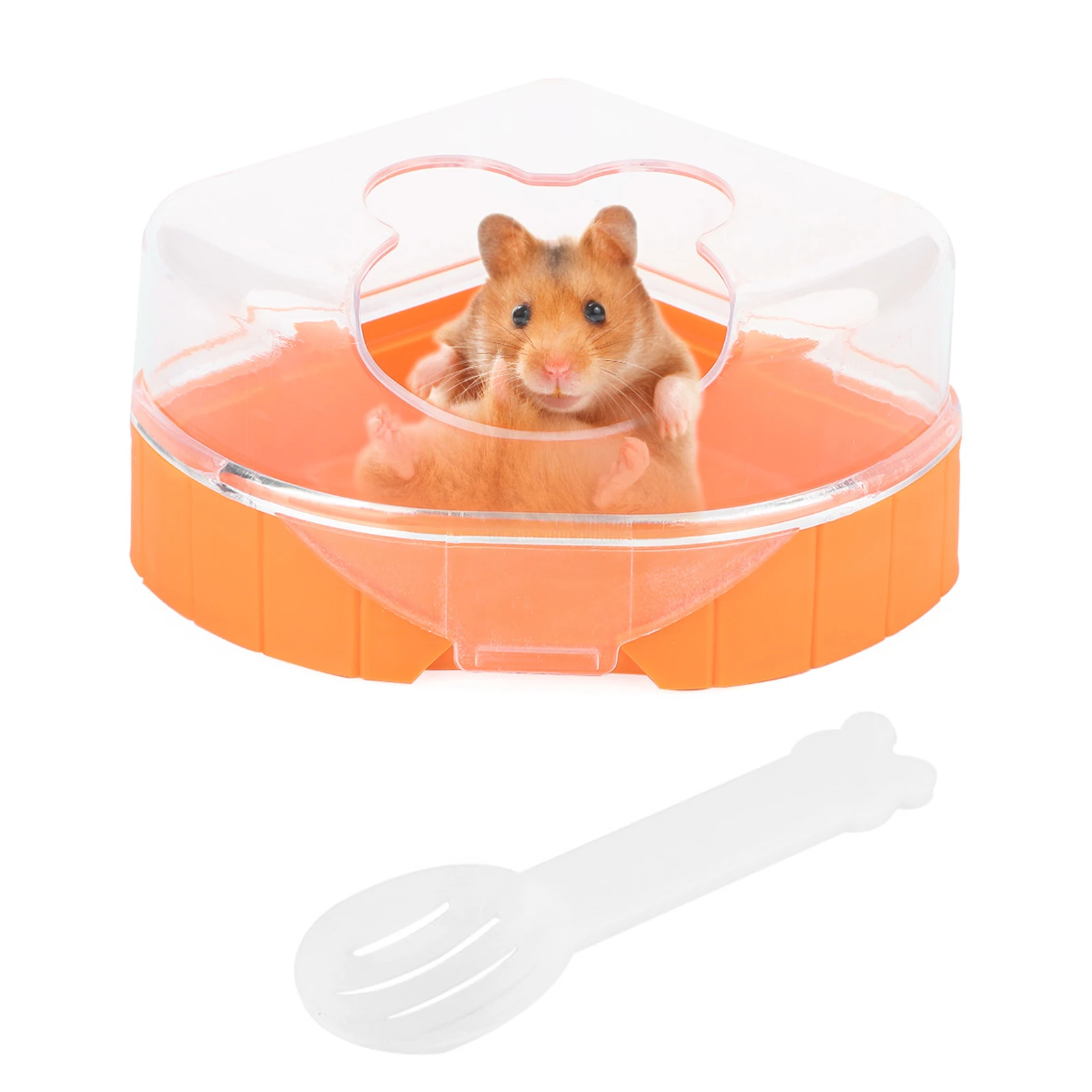 

Hamster Small Pet Sand Bathroom Large Plastic Room Sauna Toilet Bathtub