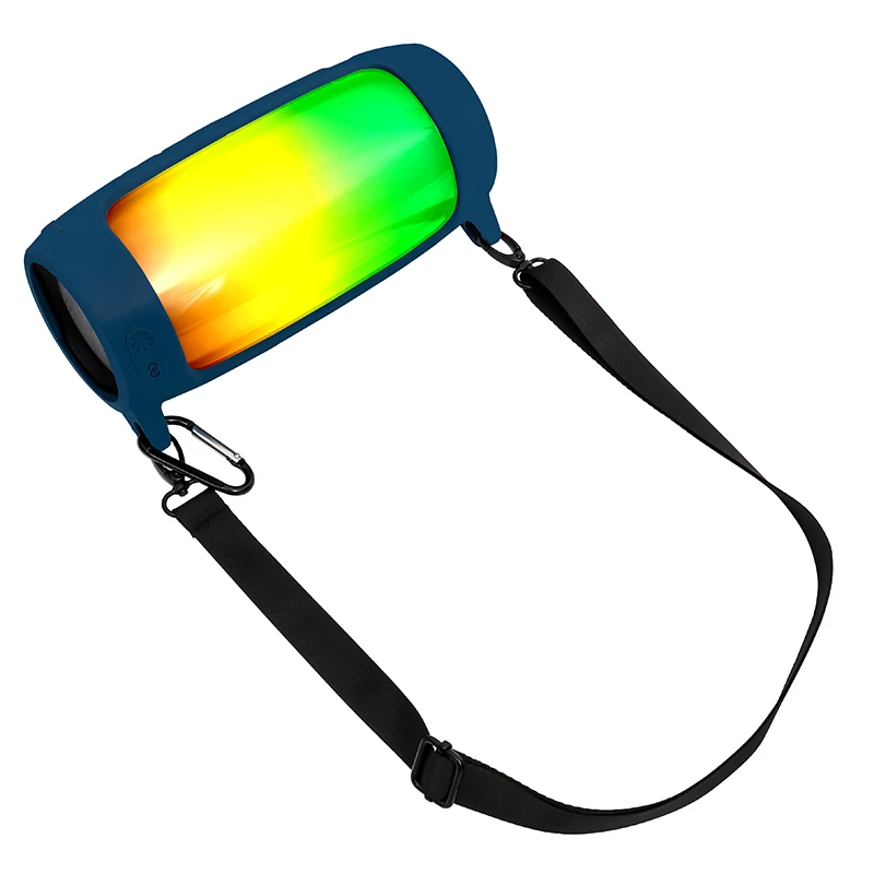 2 в 1 Жесткий EVA чехол для хранения на молнии + Мягкий силиконовый JBL Pulse 4 Bluetooth