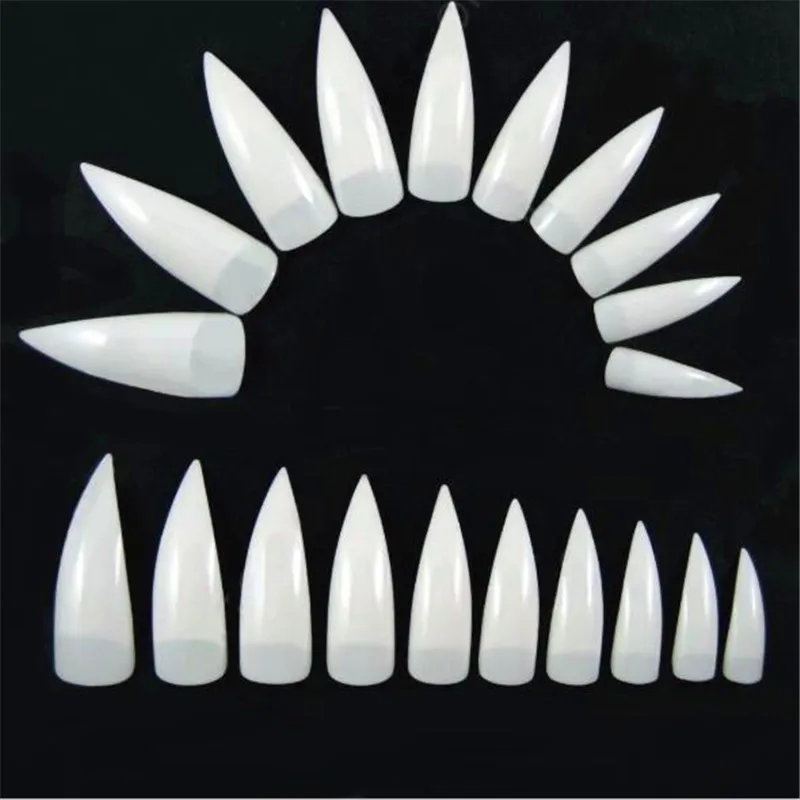 Новинка 500 шт./лот искусственные накладные ногти профессиональные салонные