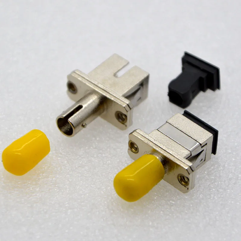 10 шт. Новый FC/SC ST/SC металлический волоконно-оптический адаптер Муфта