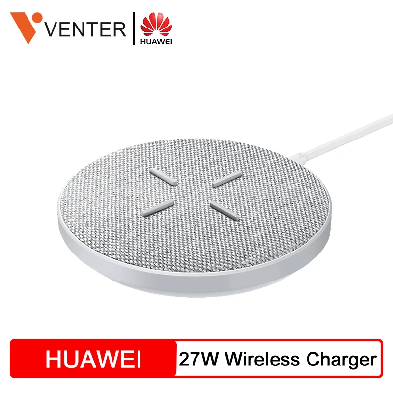 Оригинальное Беспроводное зарядное устройство HUAWEI SuperCharge Max 27 Вт стандарт Huawei Qi