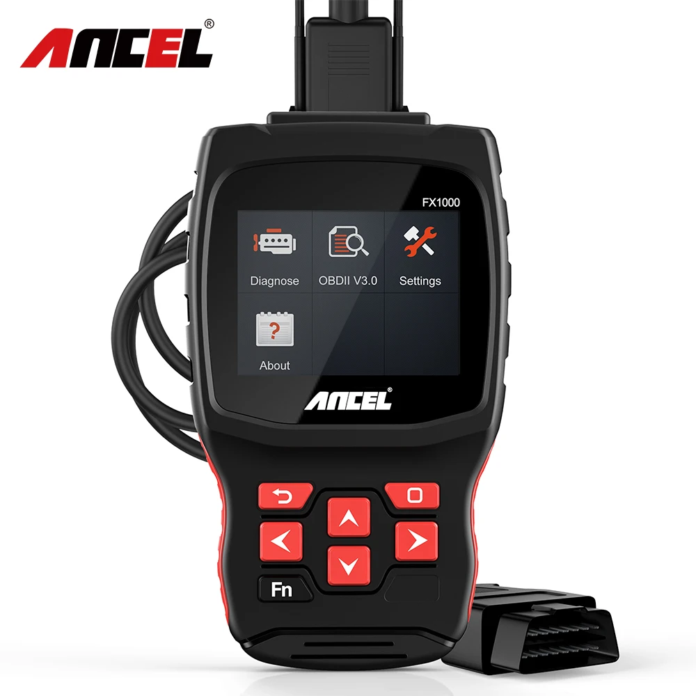 Автомобильный сканер Ancel FX1000 OBD2 ABS SRS DPF BMS SAS EPB сброс масла для BMW Benz VW Audi Hyundai obdii