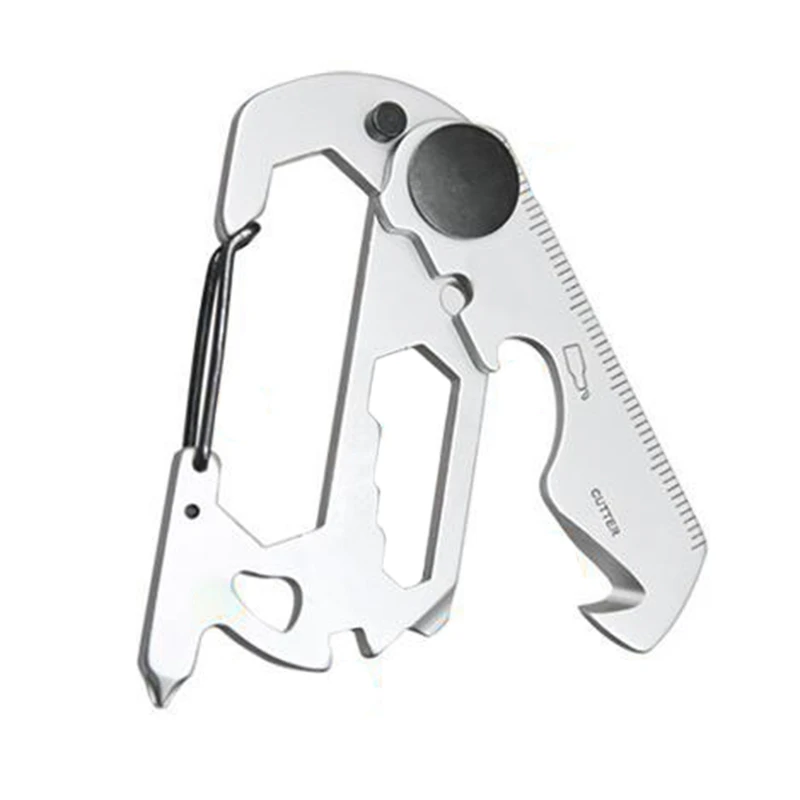 

Многофункциональный гаечный ключ 10-в-1, карабин EDC, открывалка для бутылок и велосипедные инструменты