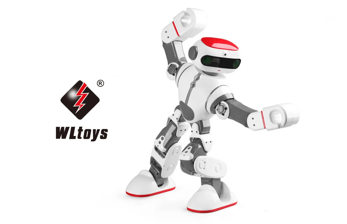 WLtoys F8 Dobi Интеллектуальный гуманоид RC робот Голосовое управление RC робот с танцами/краской/йогой/рассказом радиоуправляемая Игрушечная модель