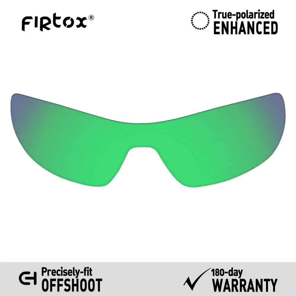 Green-Polarized Firtox настоящие поляризованные Сменные рассеиватели UV400 для солнцезащитных очков-солнцезащитных очков ocley Offshoot OO9190(Только Совместимые линзы)-несколько цветов - Цвет линз: Green-Polarized
