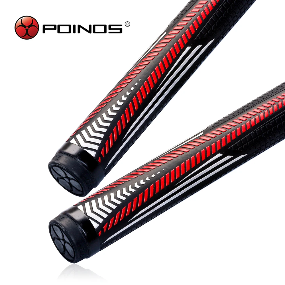 

POINOS DY Billirad Pool Cue13mm Tip Billiard Stick Kit Silicone Wrap High-quality Professional Billiar For Beginner Black 8