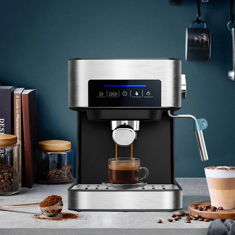 HiBREW 19 бар Эспрессо кофемашина inox чехол полуавтоматический чайник кафе порошок