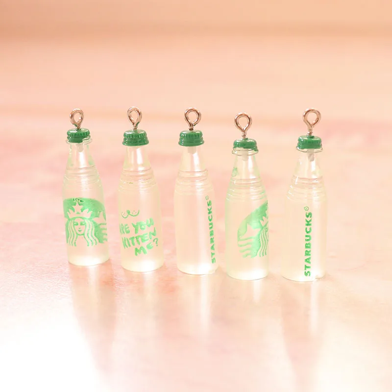 Бутылочка для минеральной воды с крючком подвески слайма полимерный наполнитель