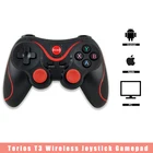 Беспроводной джойстик Terios T3, геймпад для ПК, игровой контроллер Bluetooth BT 3,0, джойстик для смартфона мобильный телефон, планшета, ПК с держателем