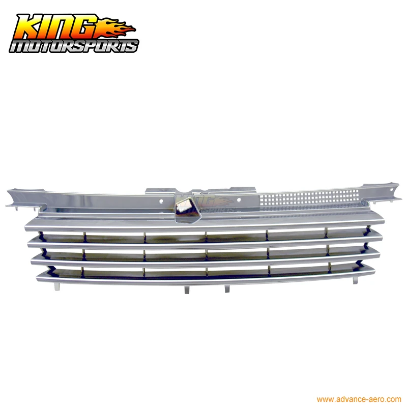 Подходит для 99 00 01 02 03 04 VW Bora Jetta 4 Хромированная передняя капот решетку ABS США