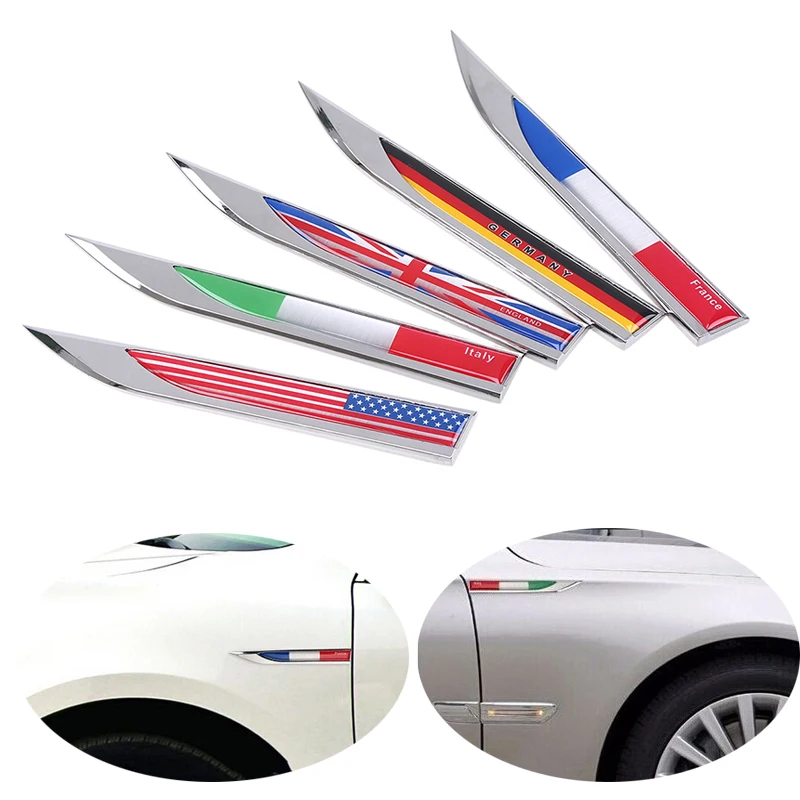 Posbay Металл Англия/Италия/Америка/Германия/французская Канада/Шведский флаг