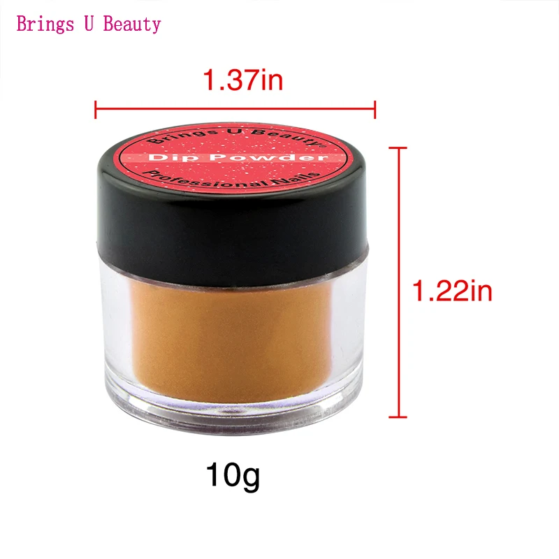 10 г/кор. очень тонкий 6 в 1 Beauty Mash-up Color Series порошок для окунания ногтей легкий
