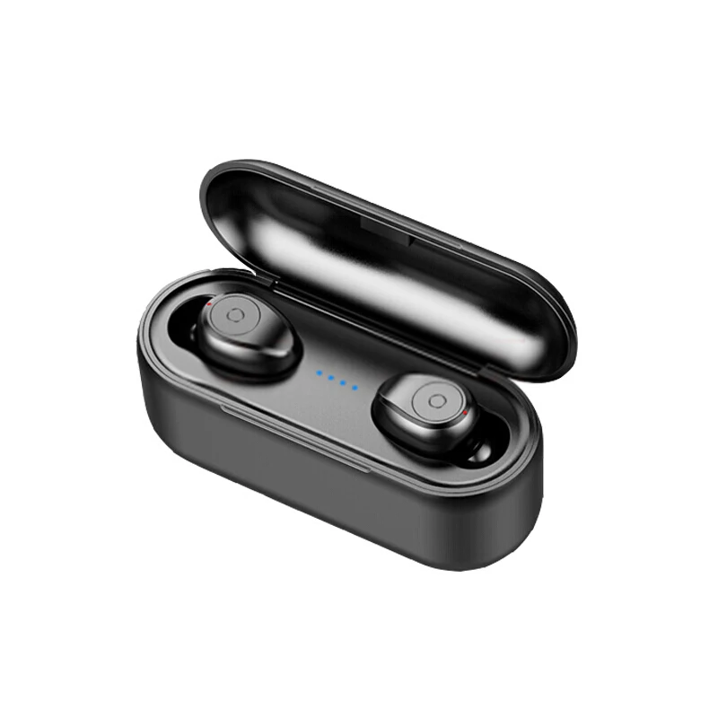 New F9 Wireless Headphone Bluetooth 5.0 Earphone TWS HIFI Mini In-ear Sport Running Headset for all smartphone HD Call | Электроника