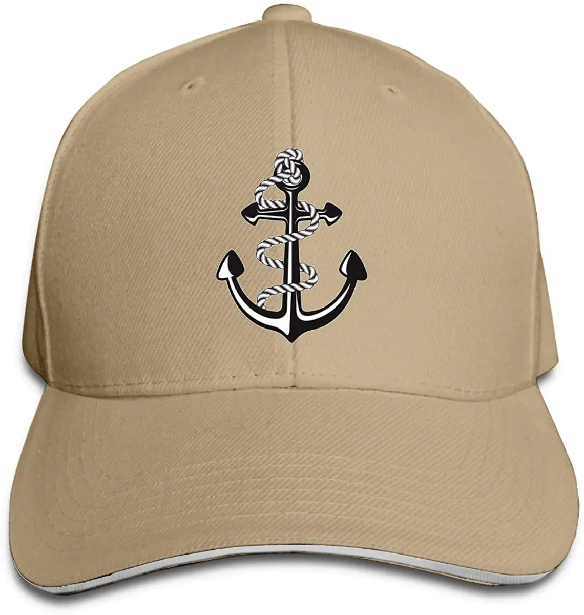 

Navy Black Anchor Unisex Hats Trucker Hats Dad Baseball Hats Driver Cap