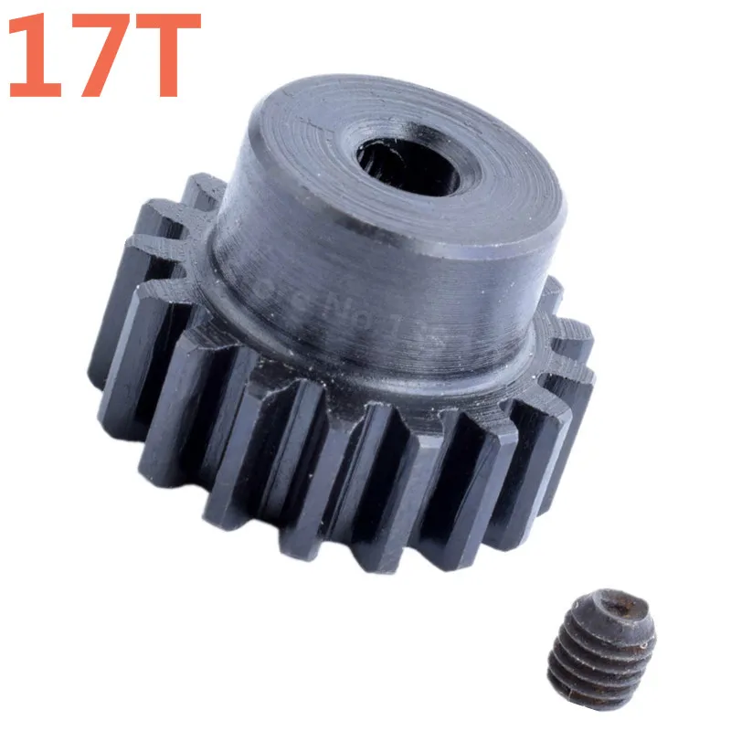 RC металлическая Шестерня двигателя 17T 0088 3 17 мм для WLtoys 12428 A B 12423 1/12 автомобили